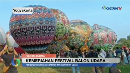 Kemeriahan Festival Balon Udara di Sleman Yogyakarta