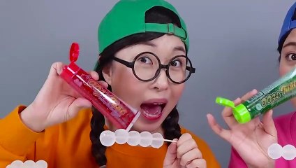 Mukbang Clear Food Aloe, Popping Boba DONA