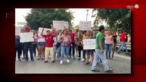 Por falta de luz, protestan y colapsan Carretera a Chapala