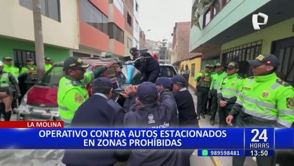 La Molina: decomisan vehículos por estacionamiento en zonas prohibidas