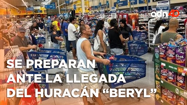 Así se preparan en Yucatán para la llegada del huracán Beryl