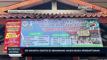 SD Swasta Gratis di Semarang Masih Buka Pendaftaran