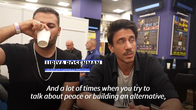 Jewish and Arab peace activists rally in Tel Aviv to demand end of Gaza war