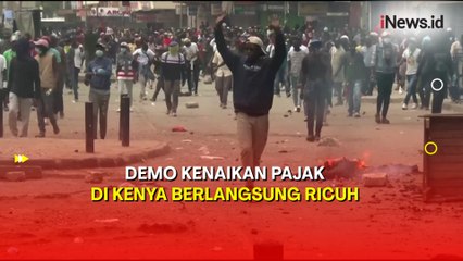 Aksi Demonstrasi Tuntut Presiden Kenya Mundur Ricuh, Polisi Tembakkan Gas Air Mata