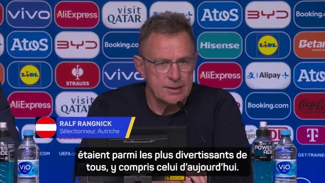 Autriche - Rangnick : “Il y a eu d'autres matches que j'ai regardés à la télévision et pour lesquels j'ai eu du mal à rester éveillé”