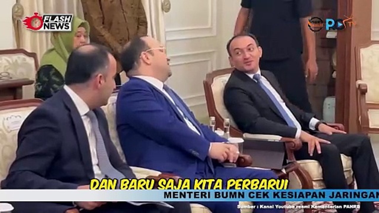 Wapres dan MenpanRB Terima Kunjungan Kepala Badan Pelayanan Publik dan Inovasi Sosial Azerbaijan