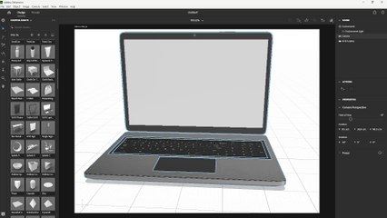 Adobe Dimension Course Section 11 Camera Navigation