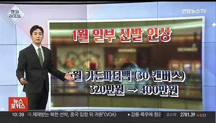 [앵커리포트] '오늘이 제일 싸다?'…명품 줄줄이 'n차 인상'