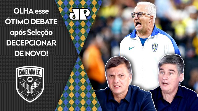 NÃO TEM TÉCNICO no Brasil pra RESOLVER ESSE NEGÓCIO, cara! O Dorival pra mim... Seleção CRITICADA!