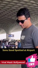 Sonu Sood Spotted at Airport