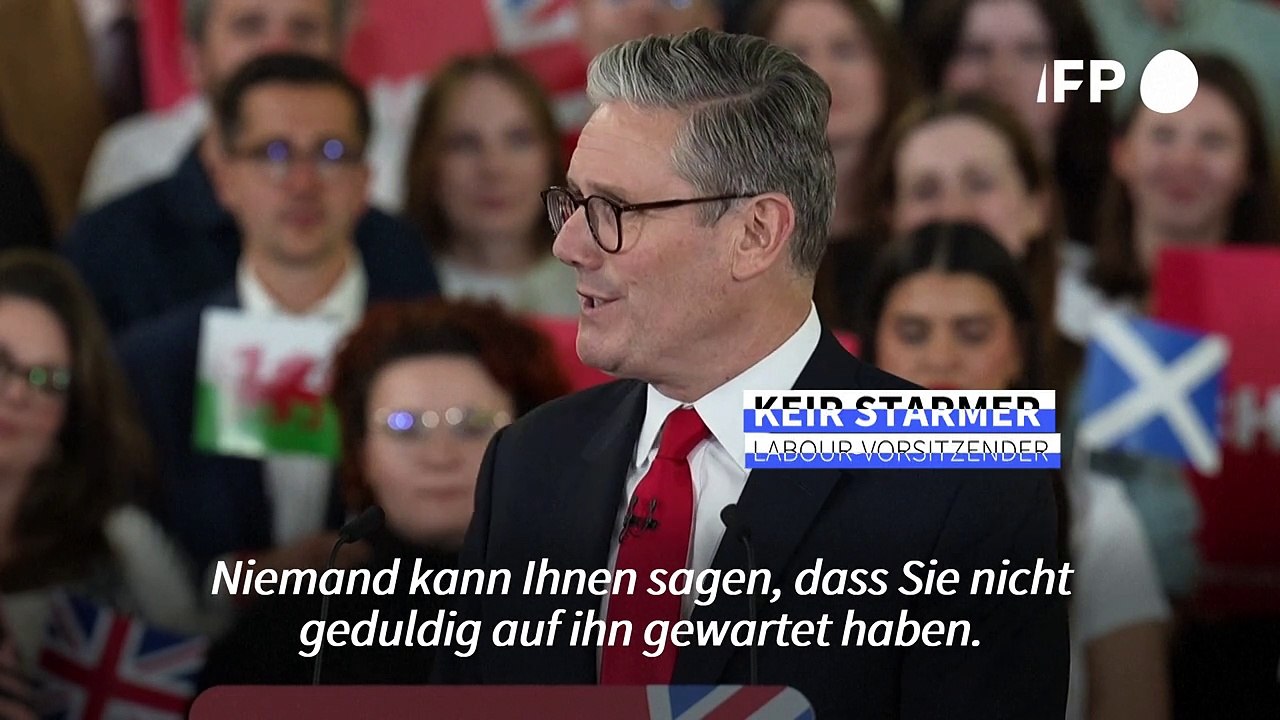 Keir Starmer: 'Genießen Sie diesen Moment!'