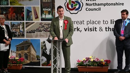 General Election 2024: Northampton North and South acceptance speeches