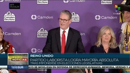 Download Video: En Reino Unido el partido laborista logra mayoría absoluta tras imponerse en elecciones legislativas