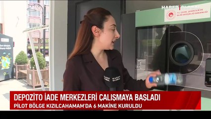 Depozito iade merkezleri kullanılmaya başladı