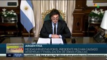 En Argentina las medidas impuestas por el presidente Milei causan desempleo