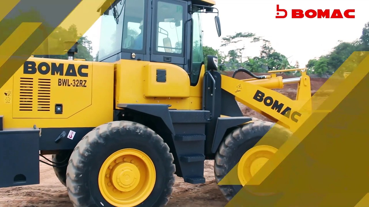 WHEEL LOADER TANGGUH SEGALA KONDISI - BOMAC BWL32RZ