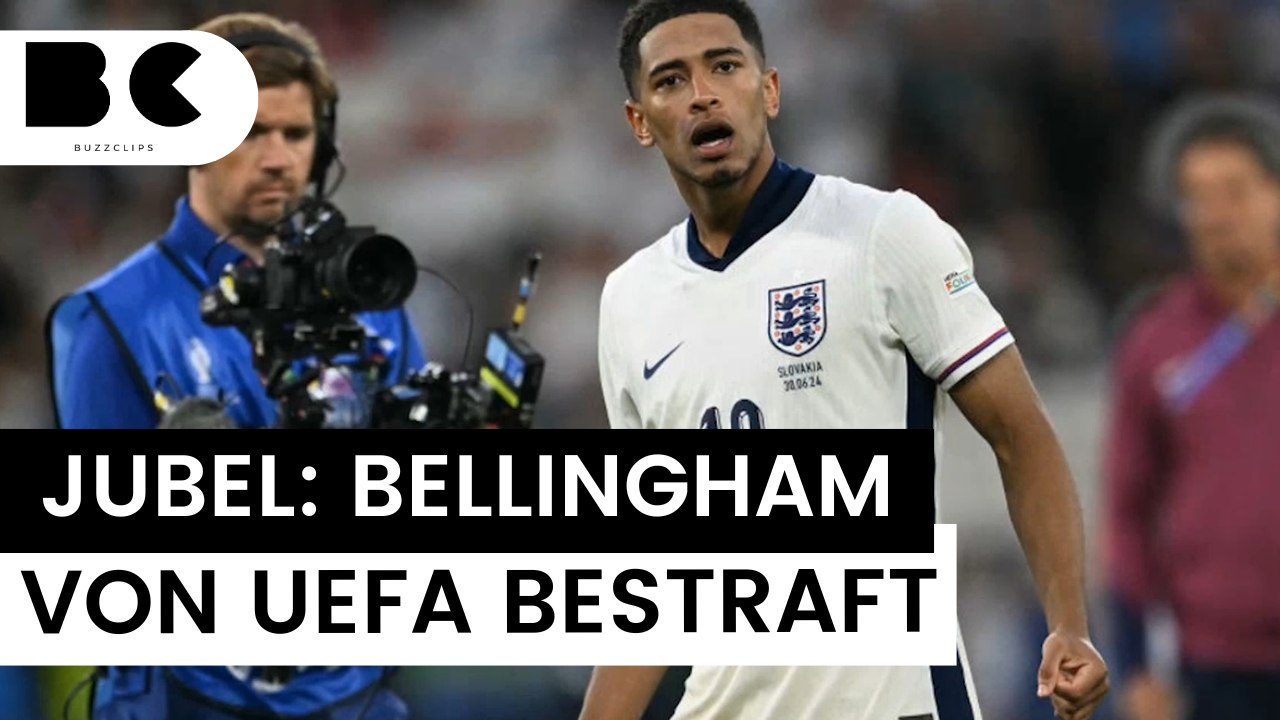 Jude Bellingham: Strafe nach obszöner Jubel-Geste bei EURO 2024