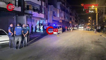 Adana'da feci ölüm Marketten çıkıp silahlı kavganın ortasında kaldı