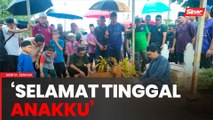Bacaan talkin ayah untuk Hafiz Fauzan, menyentuh perasaan