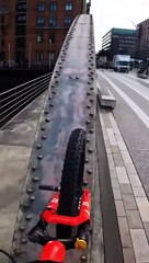 OMG  MOMENT || Almost_missed_the_bridge!_#shorts