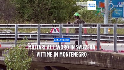 Maltempo, evacuata Cogne: militari al lavoro in Svizzera, morti per le piogge in Montenegro