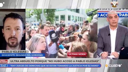Pablo Iglesias, tras su revés judicial, la toma con Nacho Abad: "¿Le gustaría que le dijeran que usted está ahí porque se la chupó a Vasile?"