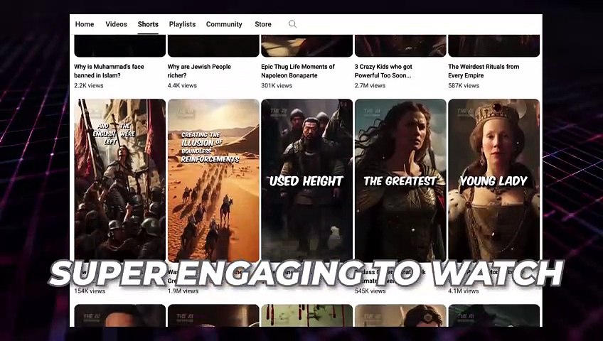 How To Make Viral Historical Videos Using AI - Shorts & Reels