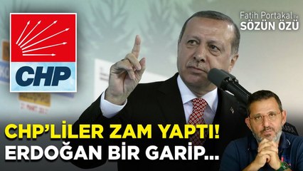 BİR GARİP ERDOĞAN! GÜLMEK SERBEST! CHP’YE LAF SÖYLEYECEĞİM DERKEN…