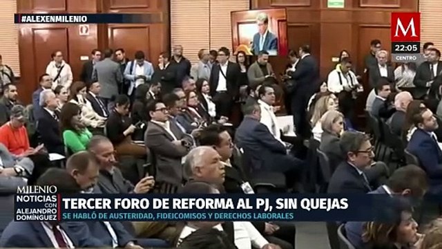 Toluca acoge el tercer foro de discusión sobre la reforma al Poder Judicial