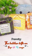 Flavours soap bars 