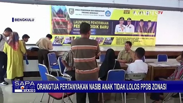 Tidak Lolos PPDB Jalur Zonasi, Orang Tua Murid Datangi Dinas Pendidikan Dan Kebudayaan Bengkulu