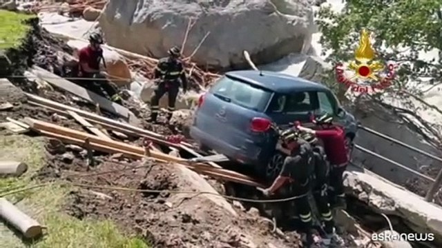 Maltempo in Piemonte, vigili del fuoco ancora a lavoro dopo i danni