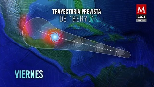 EU pronostica la ruta del huracán 'Beryl' de categoría 4, mientras el Caribe enfrenta cuatro muertes