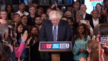 Boris Johnson makes surprise speech at Tory rally