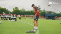 El portero de 9 años con el que alucinan en Liverpool: jugadores del primer equipo no son capaces a hacerle un gol