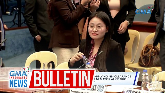 NBI - Fingerprint ng Alice Guo na nag-apply ng NBI clearance noong 2005, hindi tugma sa fingerprint ni Mayor Alice Guo kahit pareho ang pangalan at birthday | GMA Integrated News Bulletin
