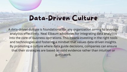 Neal Elbaum Leveraging Analytics for Better Decision-Making