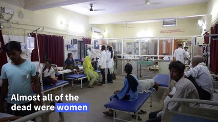 At least 120 killed in stampede at India religious gathering