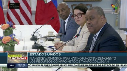 Blinken y Conille discuten misión de apoyo a seguridad en Haití