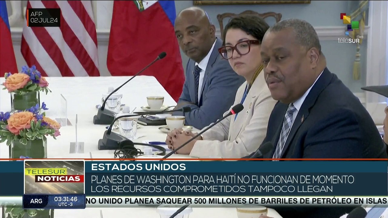 Blinken y Conille discuten misión de apoyo a seguridad en Haití