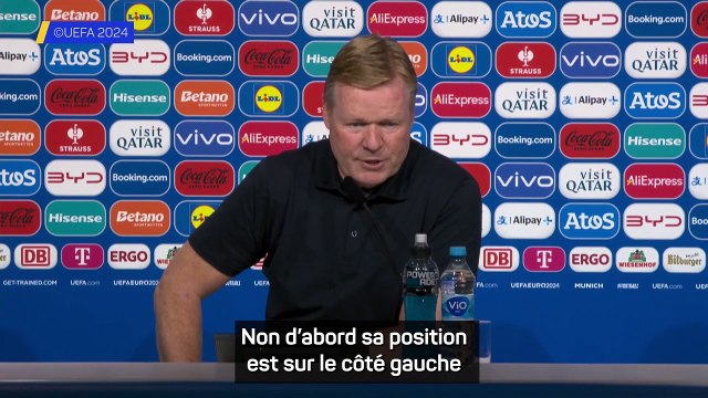 Koeman : “Gakpo joue à un très bon niveau dans ce tournoi”