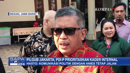 Download Video: Dukungan PDIP di Pilgub Jakarta: Prioritaskan Kader Internal, Meski Komunikasi Dengan Anies Berjalan