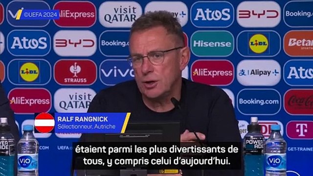 Rangnick : “Il y a eu d'autres matches que j'ai regardés à la télévision et pour lesquels j'ai eu du mal à rester éveillé”