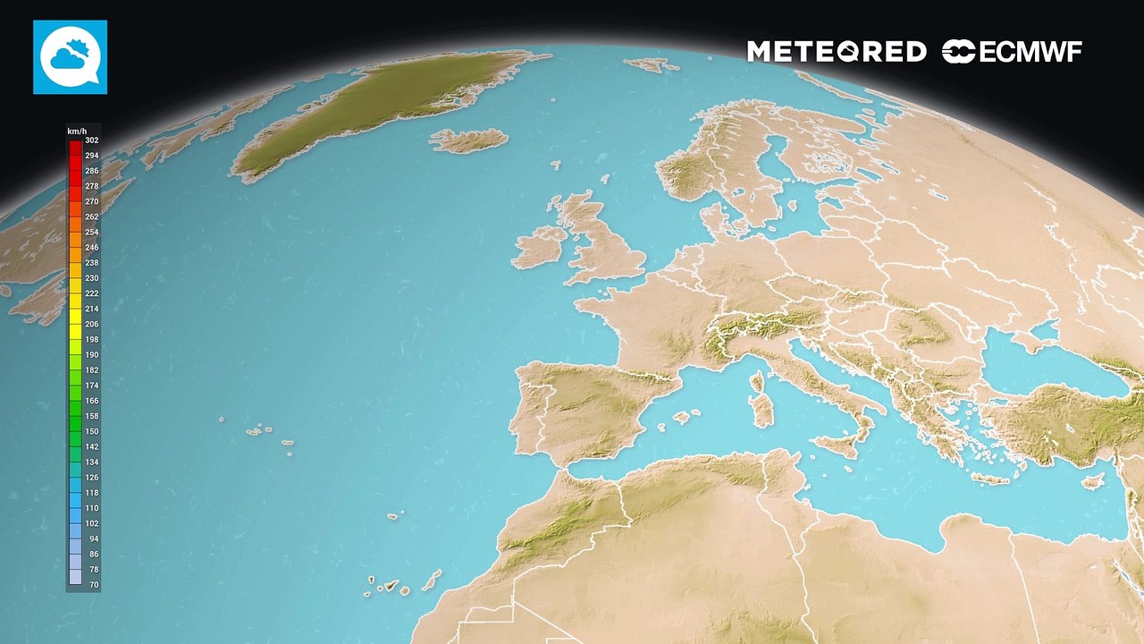 Una nueva vaguada dejará tormentas fuertes el fin de semana en España