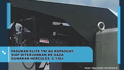Pasukan Elit TNI AU Kopasgat, Siap Dipertunjukkan ke Gaza Gunakan Pesawat Hercules C-130 J
