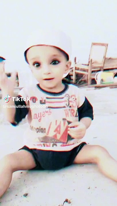 My baby is beautiful and cute
