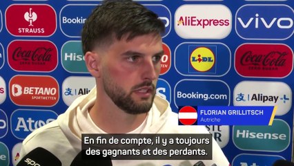 Grillitsch : "Un gôut amer"