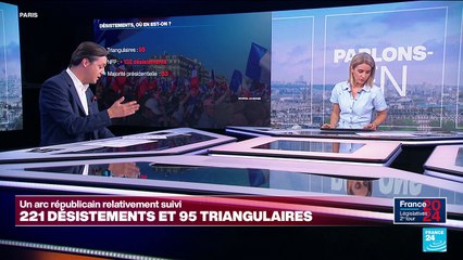 Second tour des élections législatives : 221 désistements et 95 triangulaires