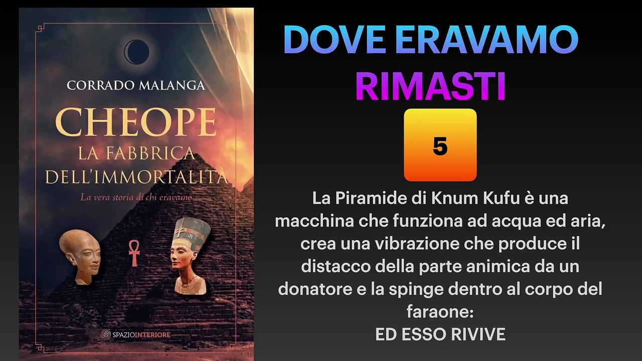 Intervista Prof. Corrado Malanga - Prima parte