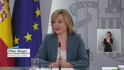 Pilar Alegría: "Las declaraciones de Feijóo son de extrema y absoluta gravedad"